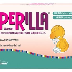 Aerosol iperilla 10 fiale monodose da 3 ml a base di estratti vegetali e acido ialuronico 0,1%