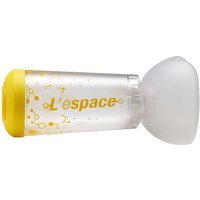 Air Liquide L'Espace - Camera distanziatrice per inalatori con maschera per bimbi 2-6 anni, 1 pezzo