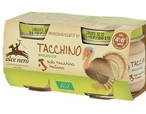 Alce omo tacchino bio 2x80g