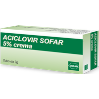 Alfasigma Aciclovir Alfa 5% Crema Trattamento Herpes, 3g