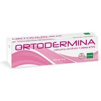 Alfasigma Ortodermina Crema 5% Lidocaina Cloridrato Anestetico Locale, 10g