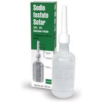 Alfasigma Sodio Fosfato Adulti 16%/6% Soluzione Rettale per Stitichezza, 1 Flacone 120ml