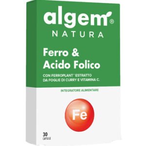 Algem Ferro&acido Folico 30capsule