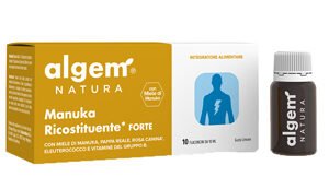 Algem Manuka Ricostituente Forte Integratore 10 Flaconcini Da 10 ml