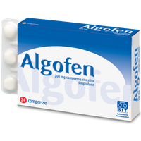 Algofen 200 mg - Compresse per il mal di testa e i dolori, antidolorifico Algofen 24 compresse