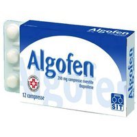 Algofen antidolorifico 200mg - Farmaco per il mal di testa e i dolori mestruali, 12 compresse