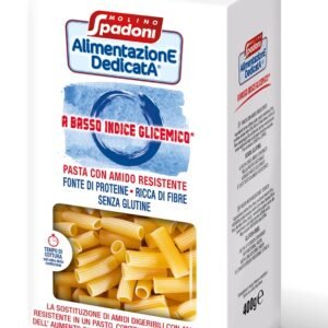 Alimentazione dedicata maccheroni basso indice glicemico senza glutine 400 g