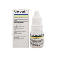 Allergodil Collirio 0,05% Azelastina Cloridrato Gocce Oculari per Congiuntivite Stagionale, 6ml
