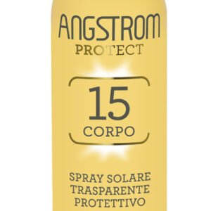Angstrom protect spf15 corpo spray solare trasparente