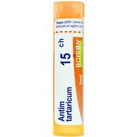 Antimonium Tartaricum 15 Ch Medicinale Omeopatico in Granuli Multidose, 4g
