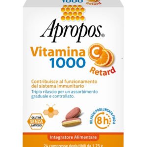 Apropos vitamina c 1000 a rilascio prolungato 24 compresse deglutibili