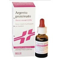 Argento Proteinato 0,5% Gocce Nasali E Auricolari, Soluzione Flacone 10 Ml