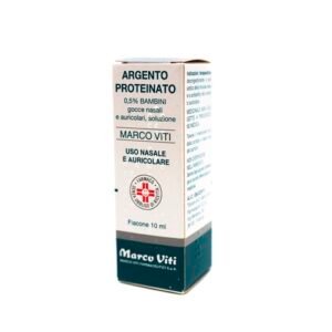 Argento Proteinato 0,5% gocce viti