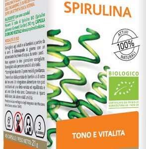 Arkocapsule spirulina biologico tono e vitalita' 45 capsule