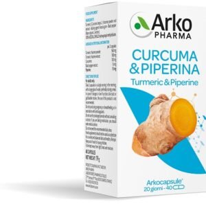 Arkocps curcuma + piperina 40 capsule