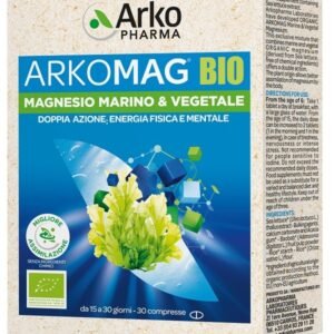 Arkomag bio magnesio marino & vegetale 30 compresse
