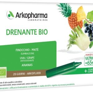 Arkopharma Arkofluidi Drenante Bio Integratore Alimentare 20 Fiale