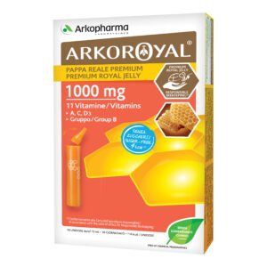 Arkopharma Arkoroyal Pappa Reale 1000mg Con Vitamine Senza Zucchero 10 Fiale