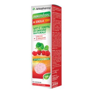 Arkovital Acerola 1000 Integratore Vitaminico 20 Compresse effervescenti