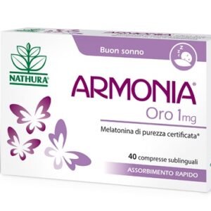 Armonia oro melatonina 1mg 40 compresse