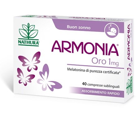 Armonia oro melatonina 1mg 40 compresse