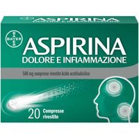 Aspirina Dolore e Infiammazione Antidolorifico e Antinfiammatorio, 20 Compresse