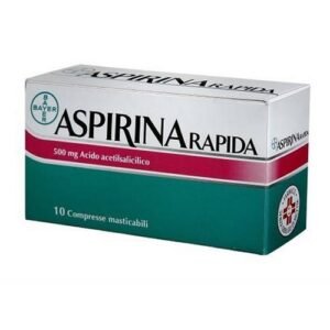 Aspirina rapida 10 compresse masticabili 500mg