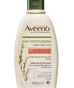 Aveeno bagno doccia albicocca&miele 300ml
