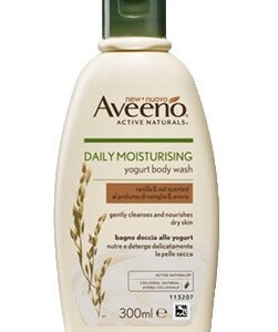 Aveeno bagno doccia allo yogurt vaniglia e avena 300ml