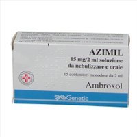 Azimil 15 Mg/ 2 Ml Soluzione Da Nebulizzare E Orale 15 Contenitori Monodose Da 2 Ml