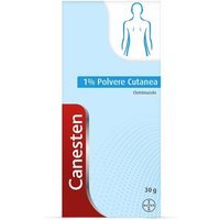 Bayer Canesten Polvere Cutanea Trattamento Antimicotico Antifungino contro Funghi e Micosi, 30gr