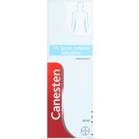 Bayer Canesten Spray cutaneo per Funghi e Micosi con Clotrimazolo 1% Antimicotico Antifungino, Flacone 40ml