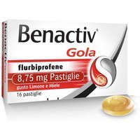 Benactiv Gola 8,75 Mg Pastiglie Gusto Limone E Miele 16 Pastiglie