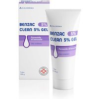 Benzac Clean 5% Gel Perossido di Benzoile Trattamento Acne Formulazione a Risciacquo, 100g