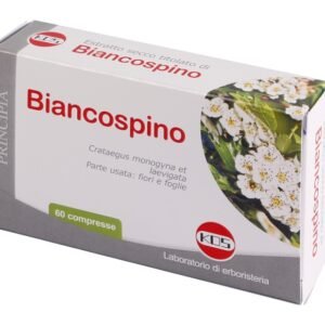 Biancospino estratto secco 60 compresse