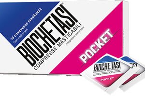 Biochetasi pocket digestiv 18 compresse masticabili nuova formulazione