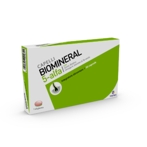 Biomineral 5-Alfa Integratore Capelli 30 Capsule