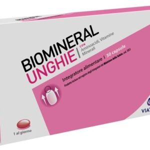Biomineral Unghie Integratore Rinforzante 30 Capsule