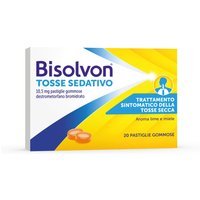Bisolvon Tosse Sedativo per Tosse Secca Notturna, 20 Pastiglie Gommose