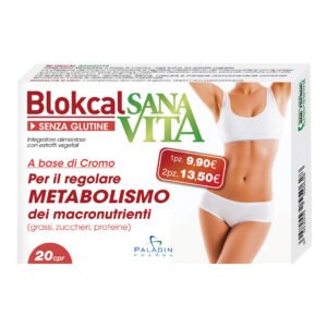 Blokcal Sanavita Integratore Alimentare 20 Compresse Da 550 mg