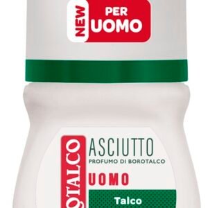 BOROTALCO - Asciutto - Deodorante per uomo Roll-On 50 ml