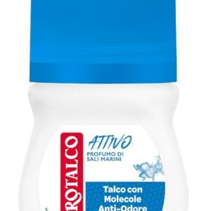 BOROTALCO - Attivo - Profumo di Sali marini - Deodorante 50 ml Roll-On