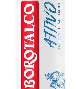 BOROTALCO - Attivo - Talco con Molecole Anti-Odore - Deodorante 150 ml Spray
