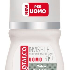 BOROTALCO - Invisibile - Profumo Muschiato Uomo - Deodorante 50 ml Roll-On