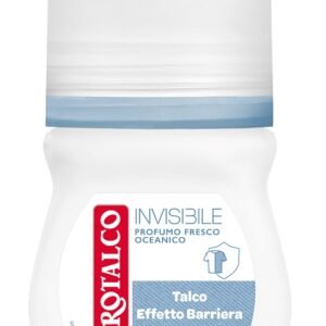 BOROTALCO - Invisibile Profumo Fresco Oceanico - Deodorante 50 ml Roll-On
