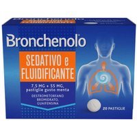 Bronchenolo Sed Fluid 7,5 Mg + 55 Mg Pastiglie Gusto Menta 20 Pastiglie