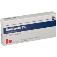 Brunicrom 2% Collirio, Soluzione 20 Contenitori Monodose Da 0,3 Ml