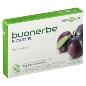 Buonerbe Forte Integratore Transito Intestinale 30 Compresse