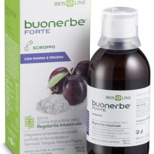 Buonerbe Forte Sciroppo Integratore Transito Intestinale 180 ml
