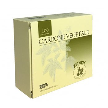 Carbone Vegetale 100 Compresse Zetavis
